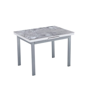 HUSTY STONE EXTENDING DINING TABLE