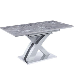 Stello Sintered Ceramaic Stone Or Glass Extending Dining Table