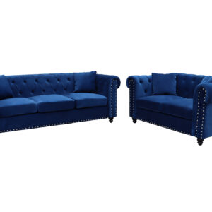 Ocean Blue Velvet