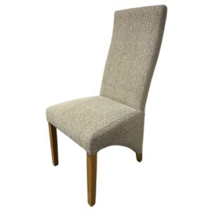 Berry Mixed Brown Fabric Chair
