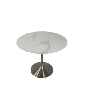 Bentley 0.9m Round Table (Chrome)