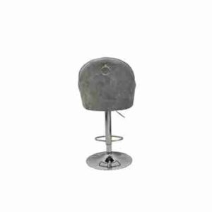 Milo Bar Stool Light Grey PU (Set of 4)