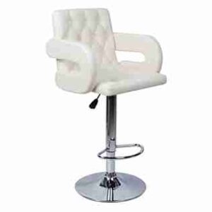 Smart White bar stool