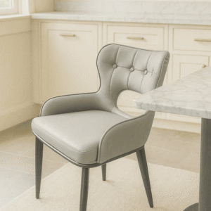 Marbella Chair - PU Grey